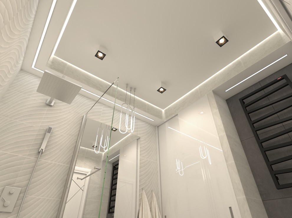 Интерьер квартиры-студии в ЖК "Караваиха"