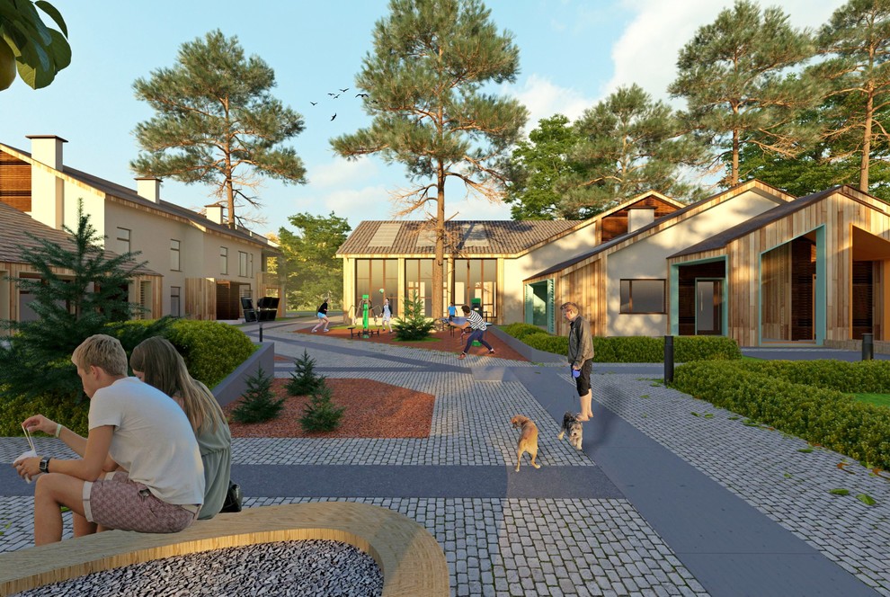 Визуализация квартала "Новые берега"