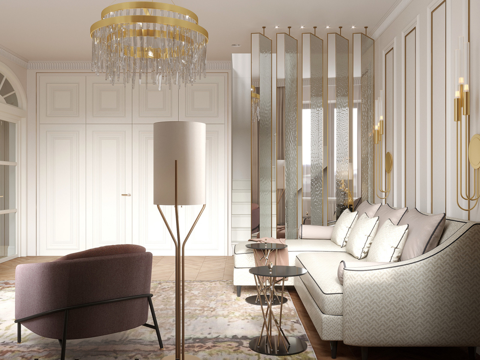 Проект двухуровневой квартиры на ул.Тверская