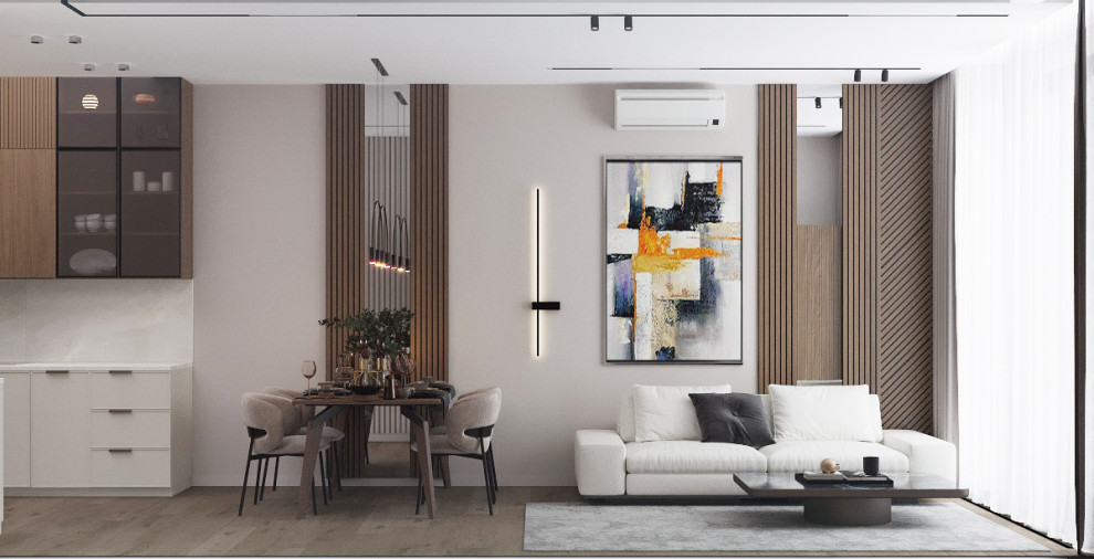 3х комнатная квартира ЖК WillTower в минимализме