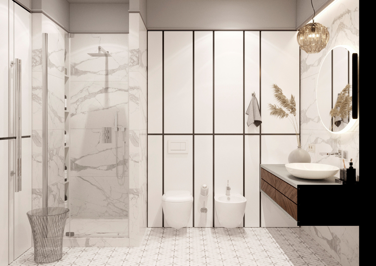 Свежая классика в светлых тонах