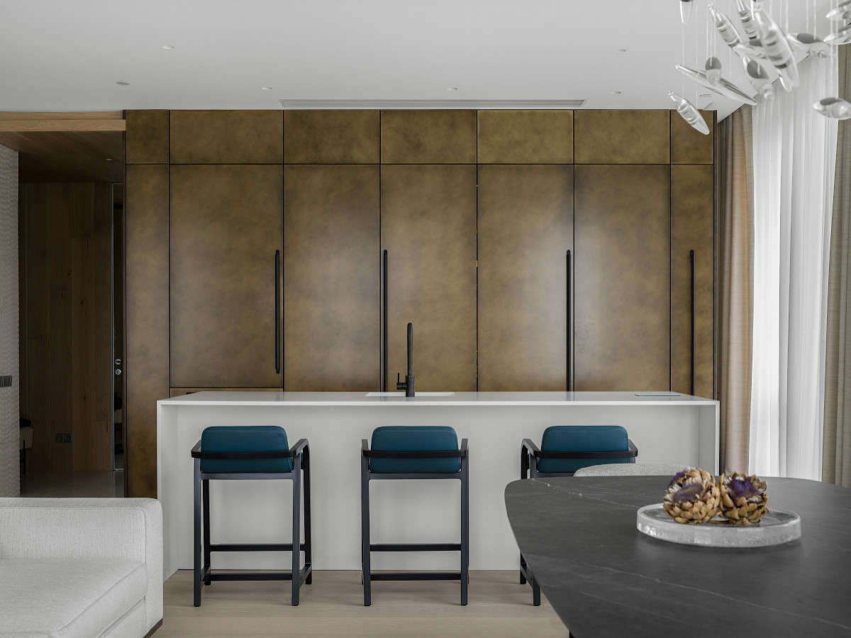 Интерьер квартиры в ЖК «Воробьев дом»