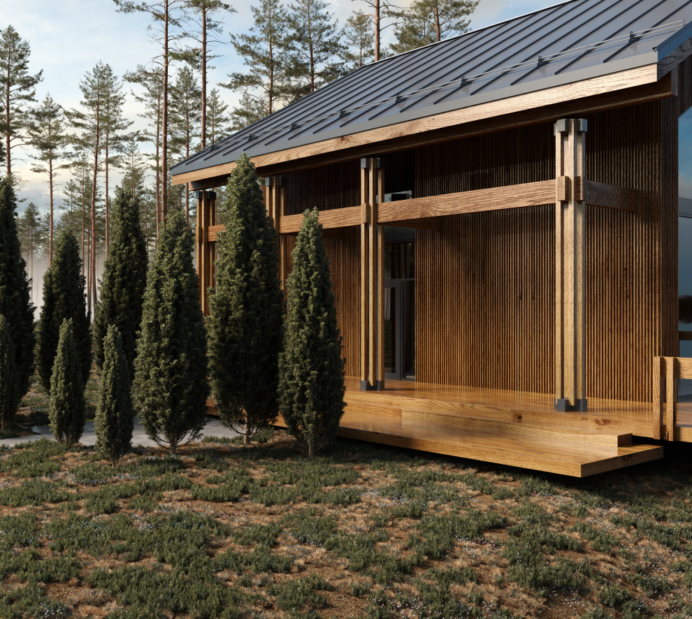 Гостевой дом Cabin 02 на берегу озера