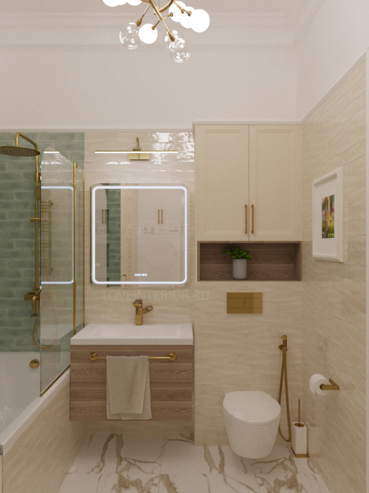 Квартира в доме, построенном в XIX веке в центре Москвы