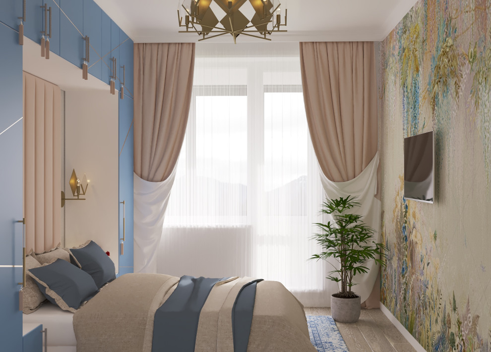 Дизайн проект двухкомнатной квартиры ЖК Летний Сад