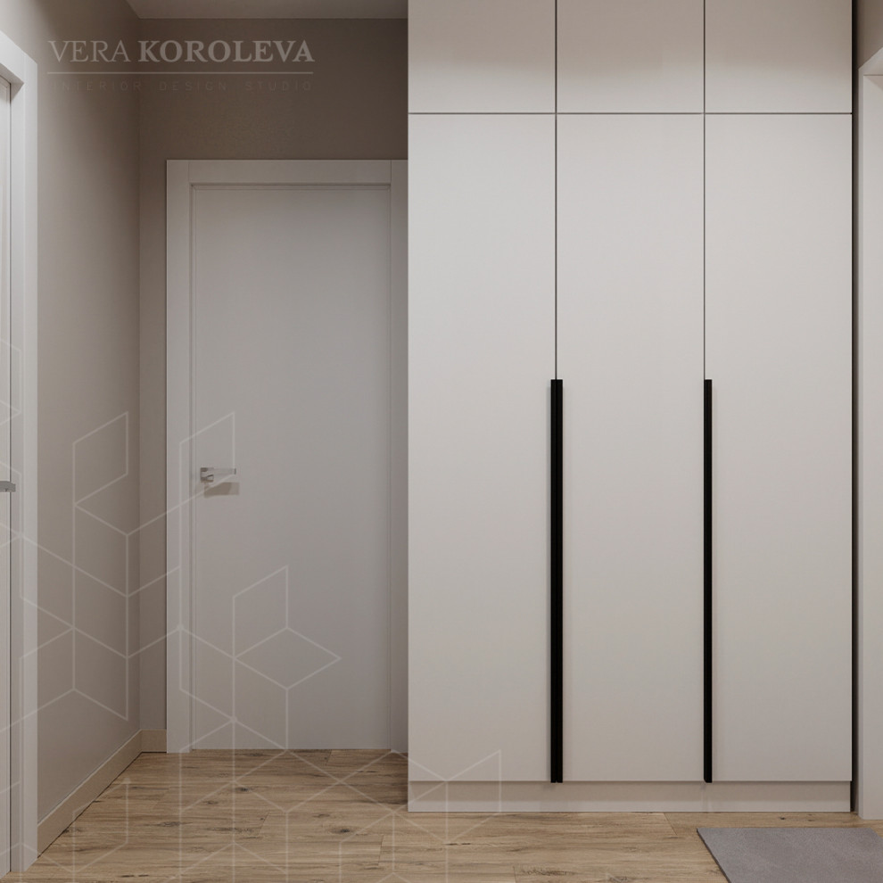 Дизайн-проект однокомнатной квартиры в ЖК "Модум")