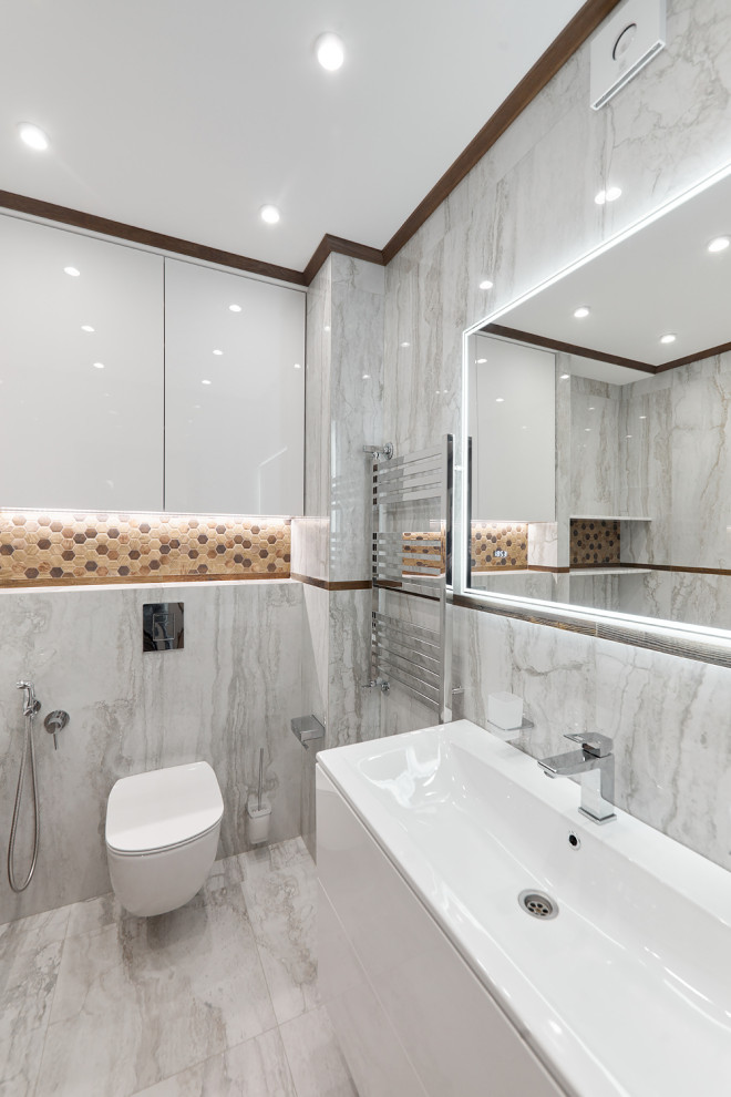 Квартира площадью 170 кв.м. в Брянске. Реализованный проект.