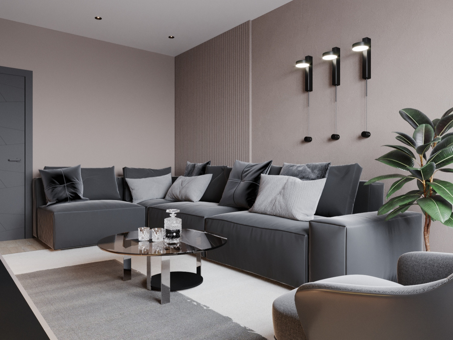 Двухкомнатная квартира холостяка