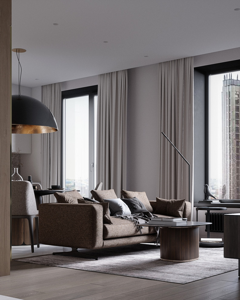 Интерьеры квартиры в ЖК Пресня-Сити