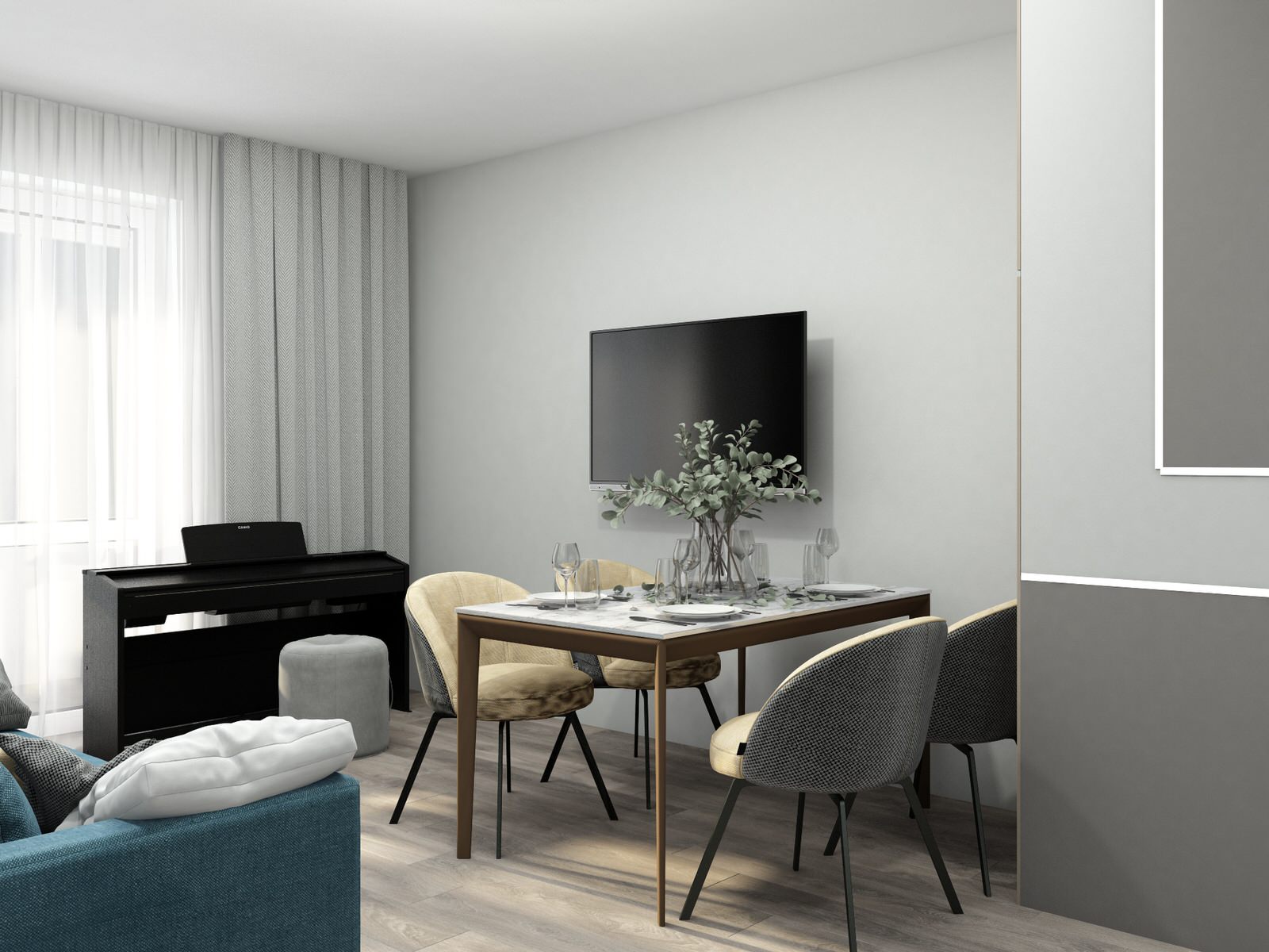 ЖК Летний Сад 82 кв.м.
