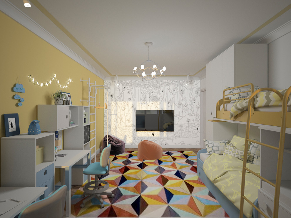 Детская с двухярусной кроватью