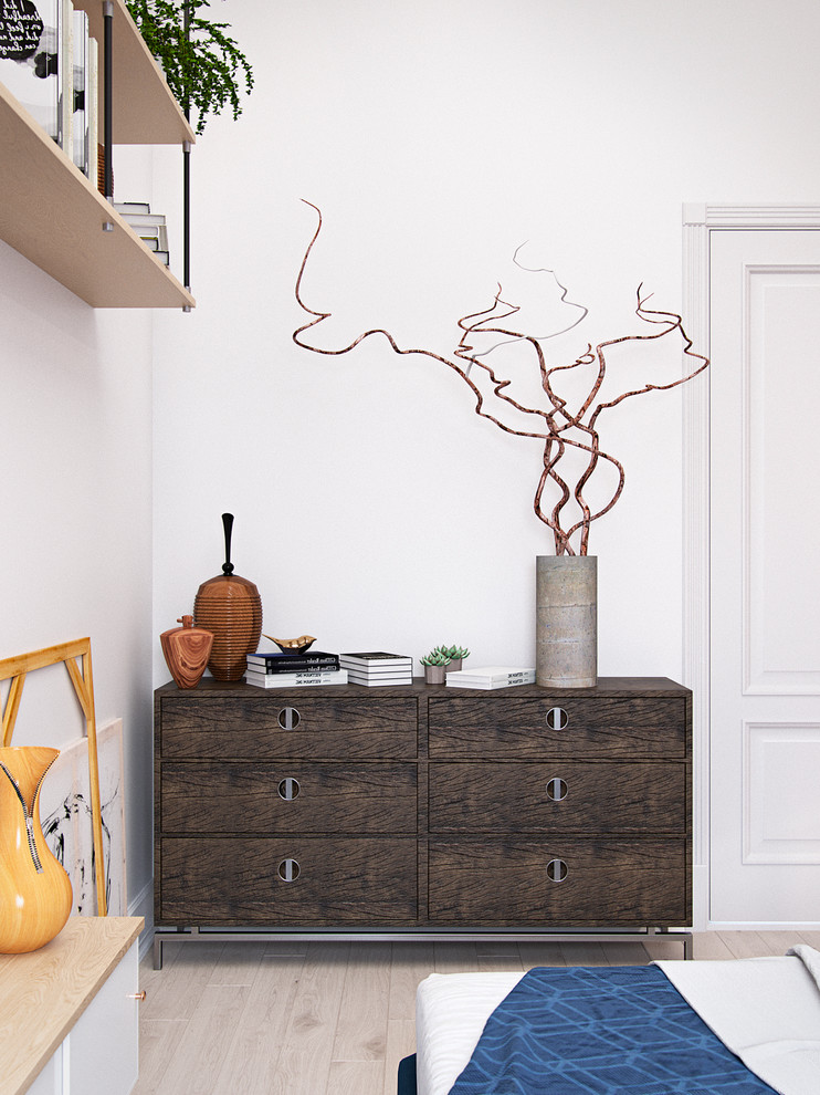 Спальня в скандинавском стиле