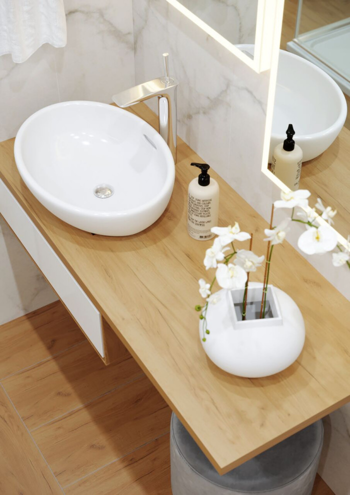 Обложка проекта: Ванная в современном стиле