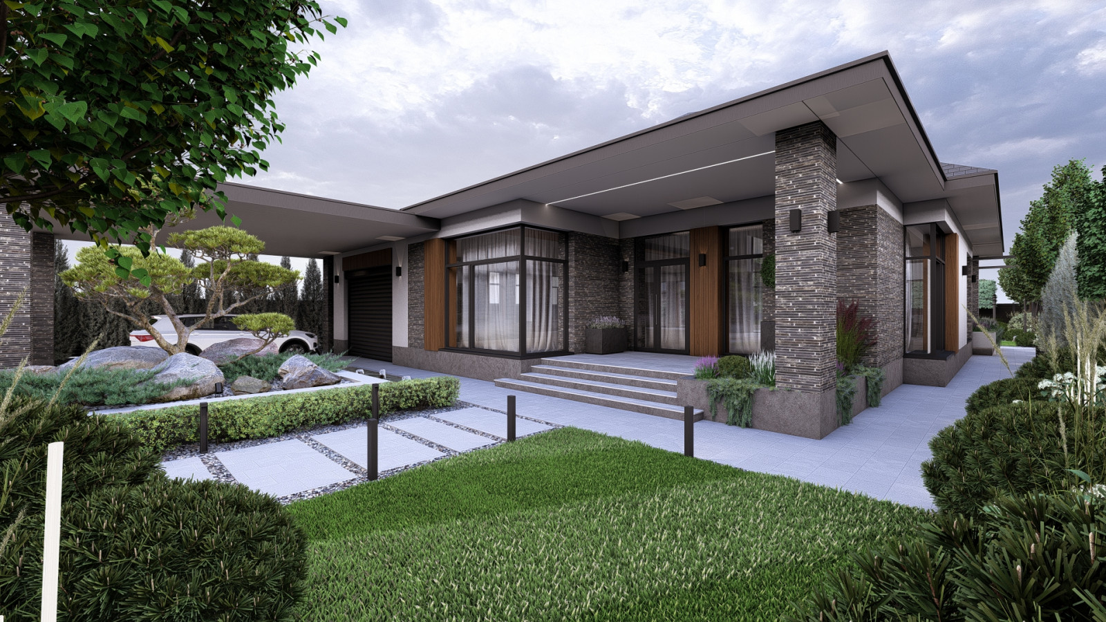 Современный сад в г.Ейск