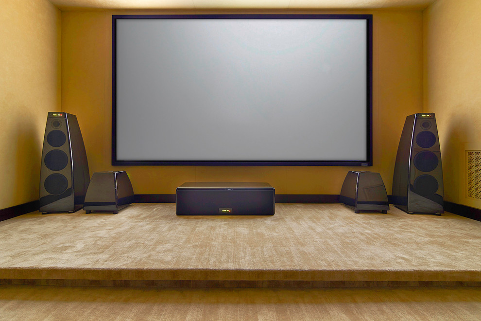 Домашний кинозал на Новой Риге