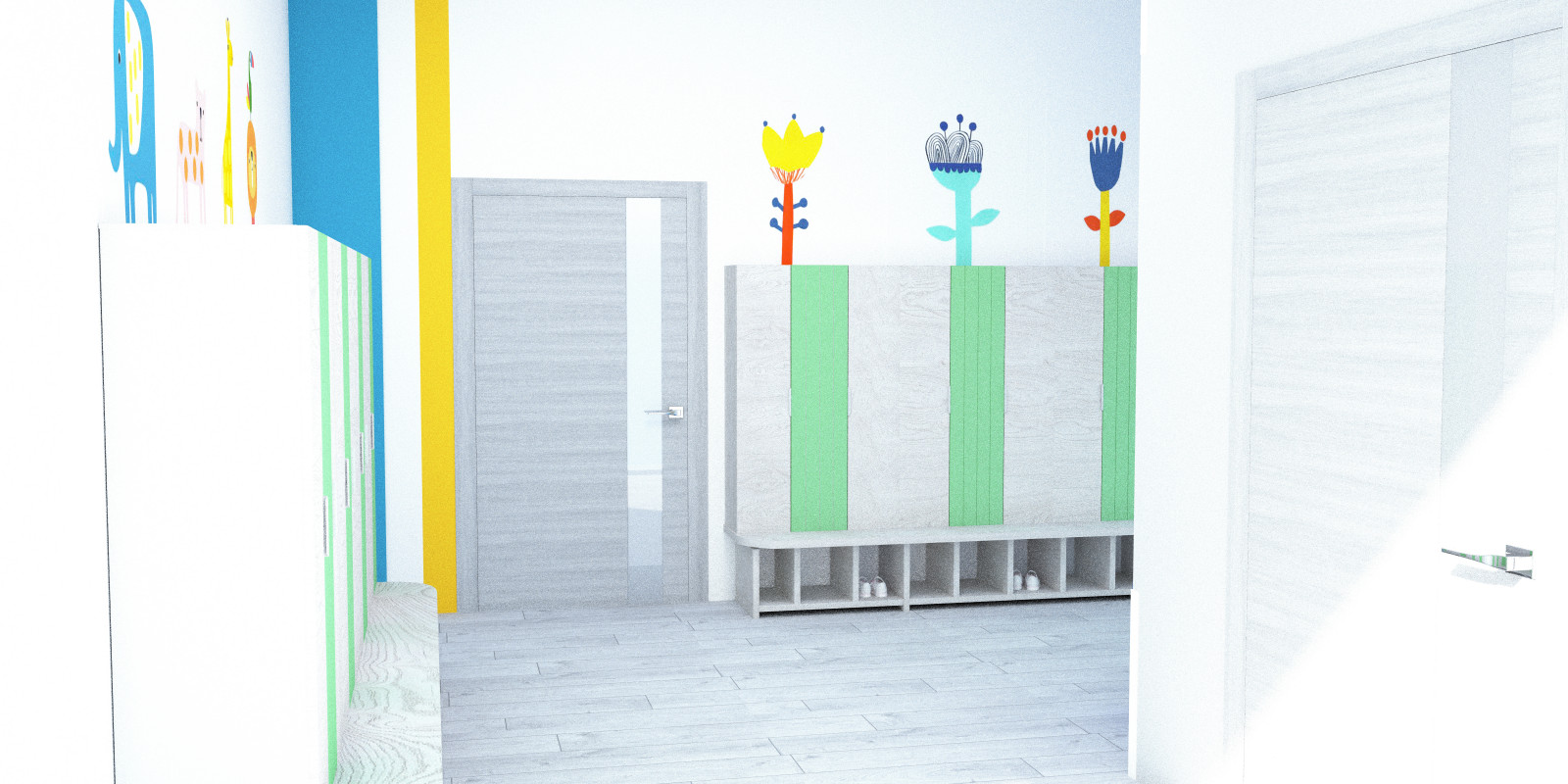 Дизайн интерьера ДС "Золотой ключик"