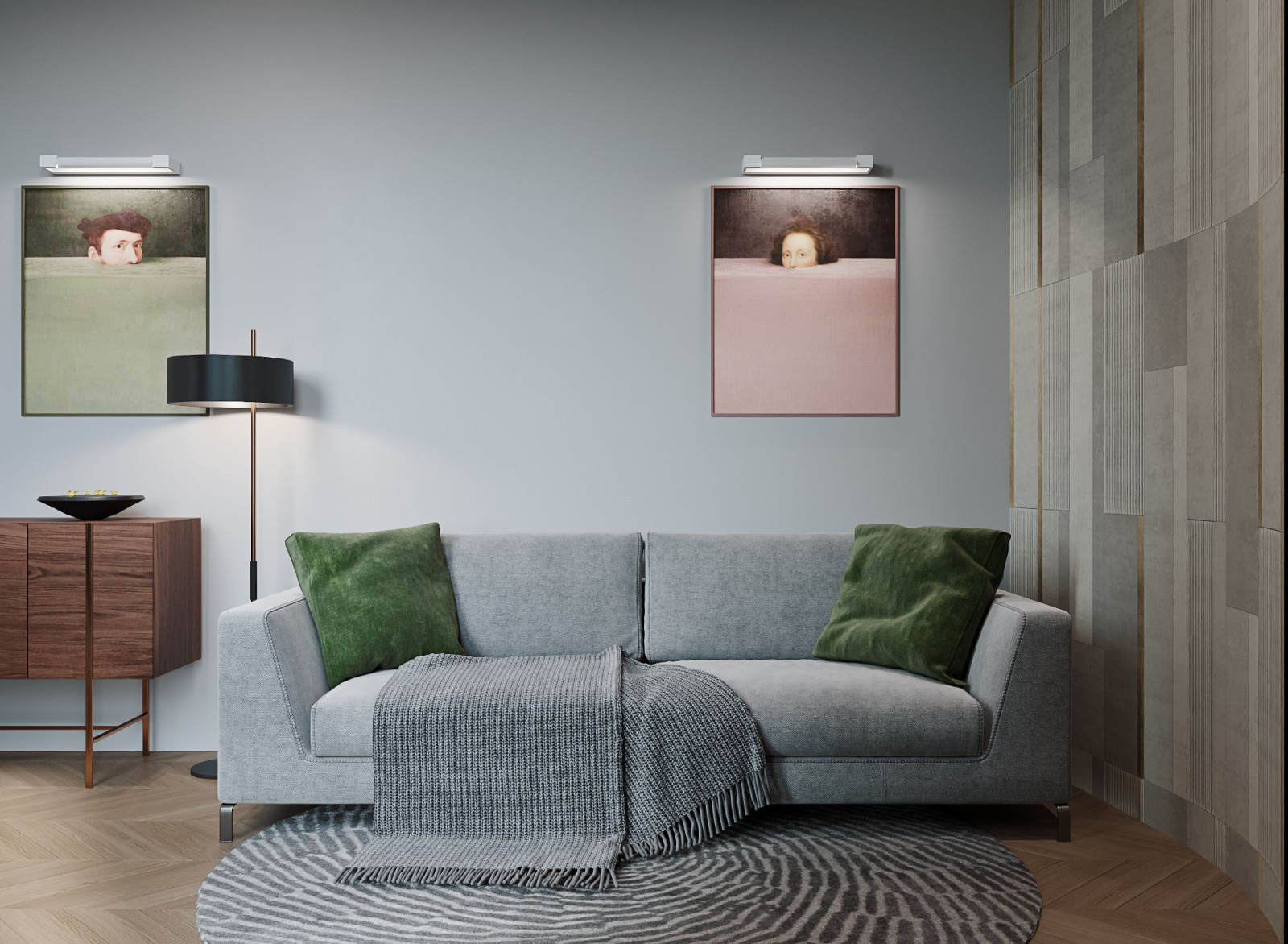 проект иньрерьера 185м2 Коляков С.С., Камнев М.В. 2020г.