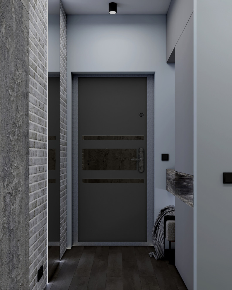 Дизайн квартиры 77 м2 для мужчины-холостяка в Москве в жк Династия!