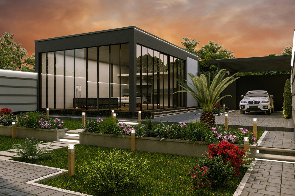 Дизайн Виллы в 3 этажа в городе Ашхабад