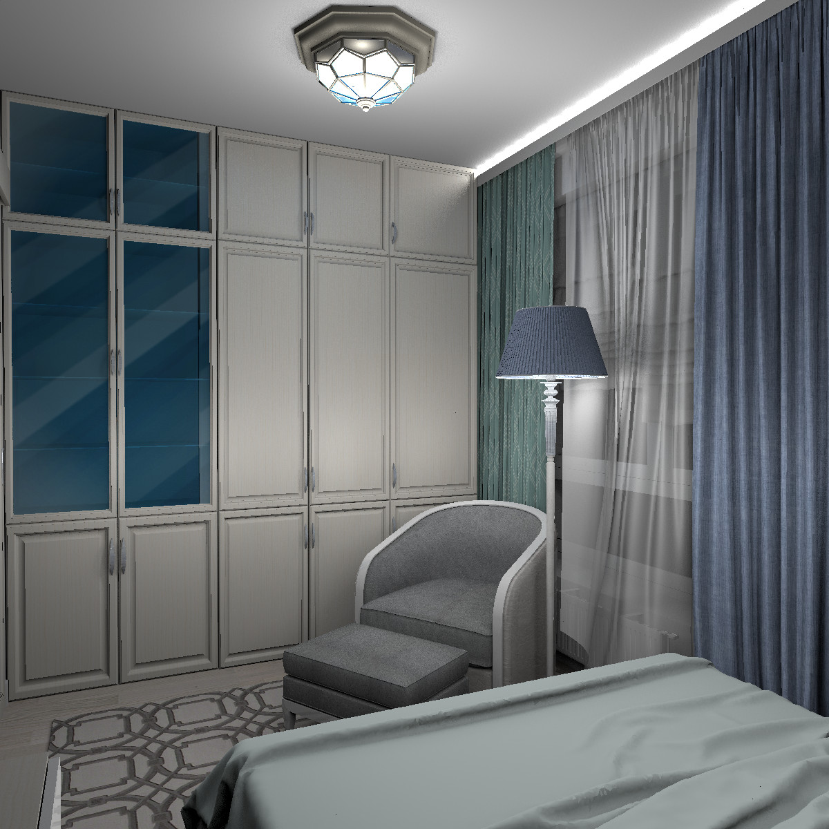 Перепланировка однокомнатной квартиры в Коммунарке для мамы с сыном