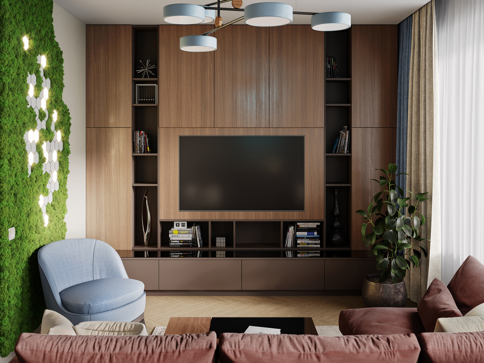 Обложка проекта: Квартира в ЖК "Ботанический Сад"