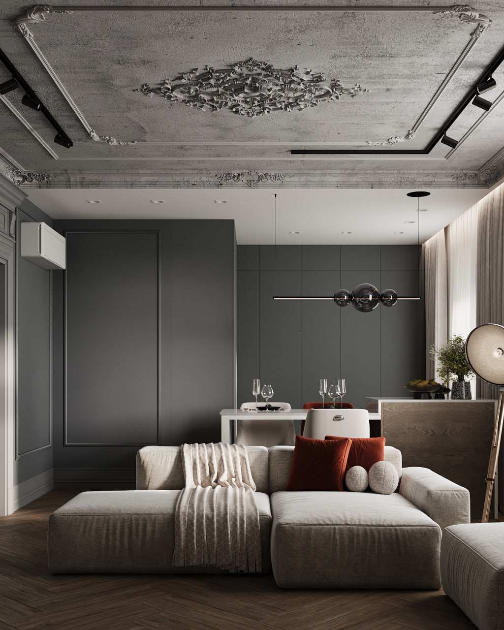 Дизайн-проект квартиры 67 кв.м