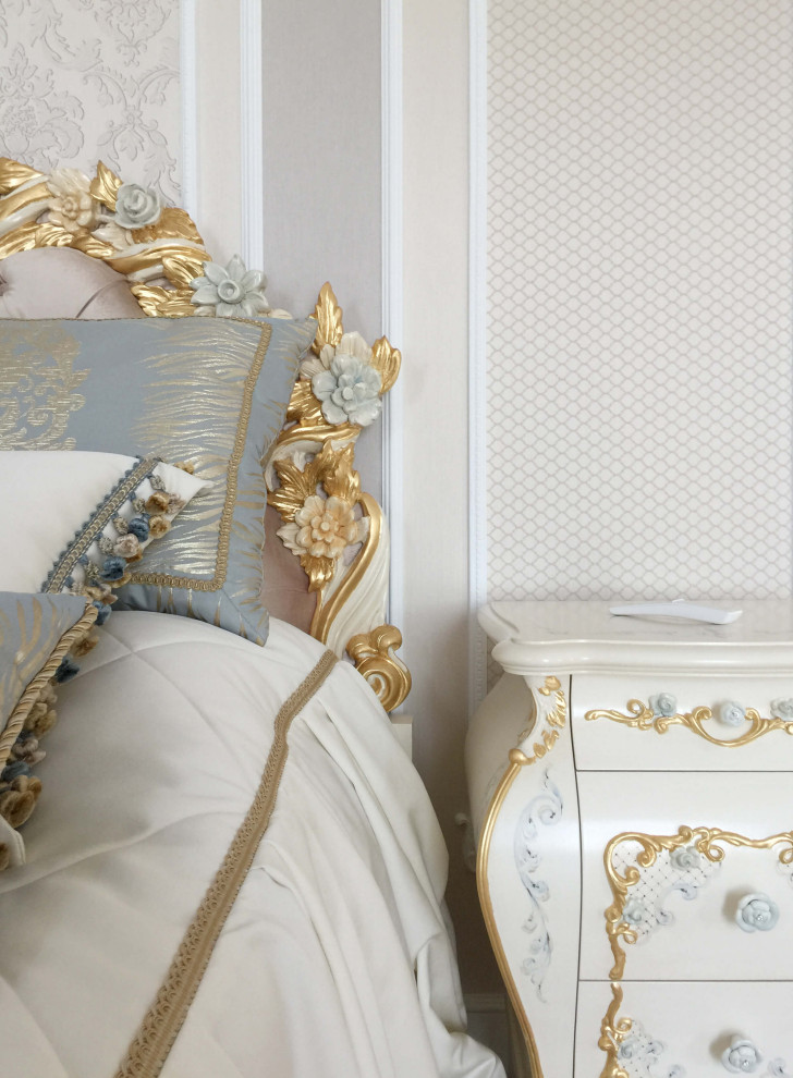 Дизайн интерьера дома в классическом стиле. Реализованный проект.