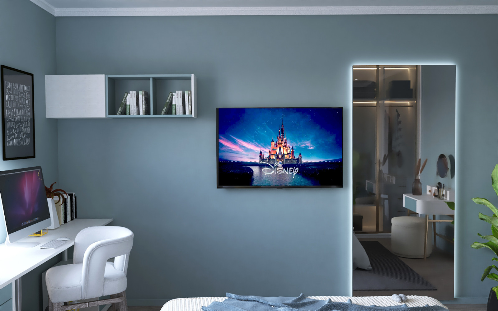 Спальня для юной девушки