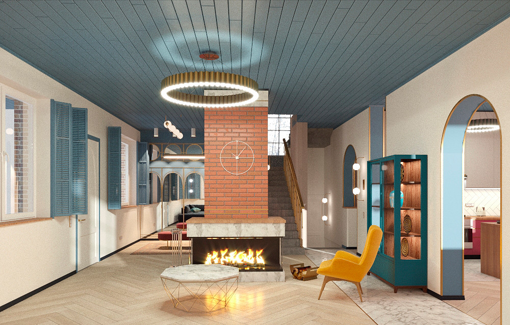 Дом в стиле ар-деко