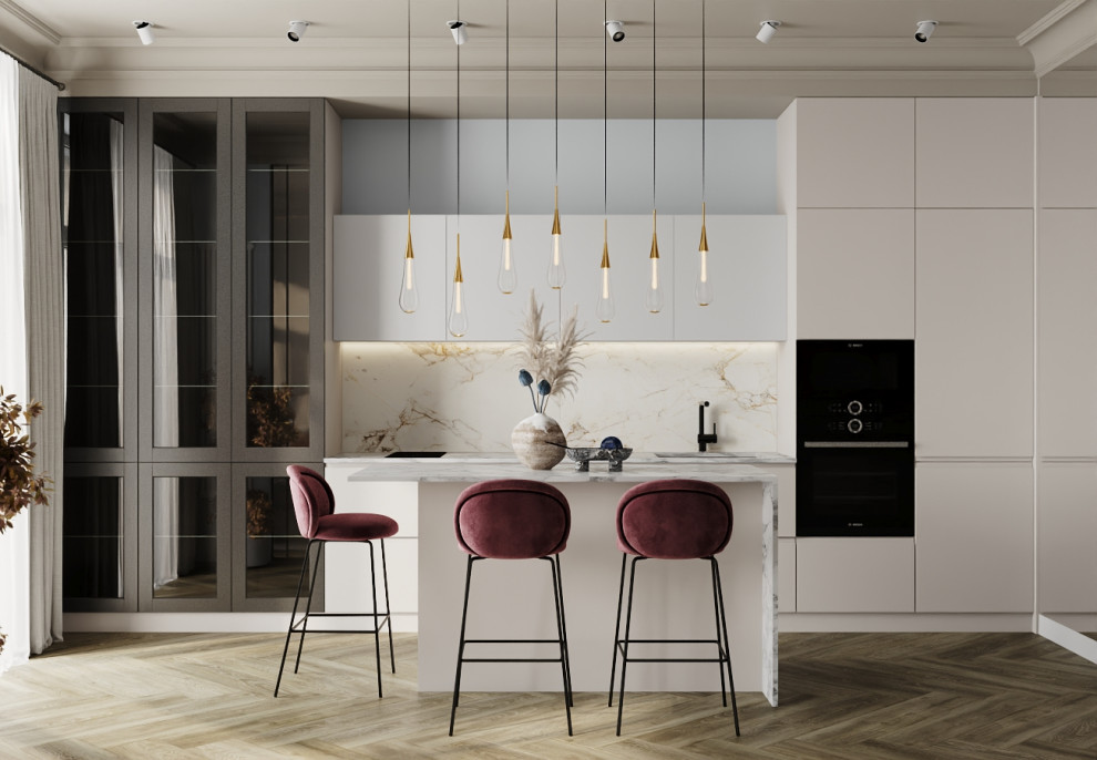 Обложка проекта: Квартира в Зеленоградске 44м2