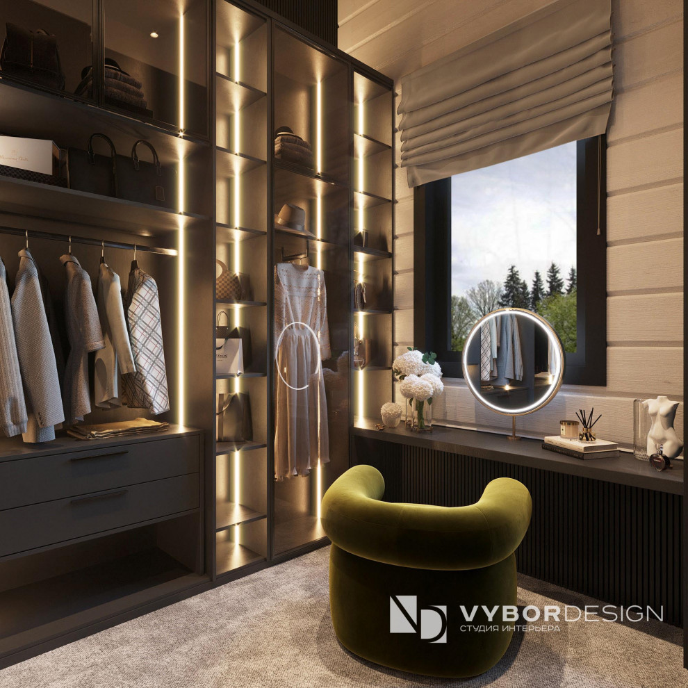 Дизайн интерьера дома из бруса