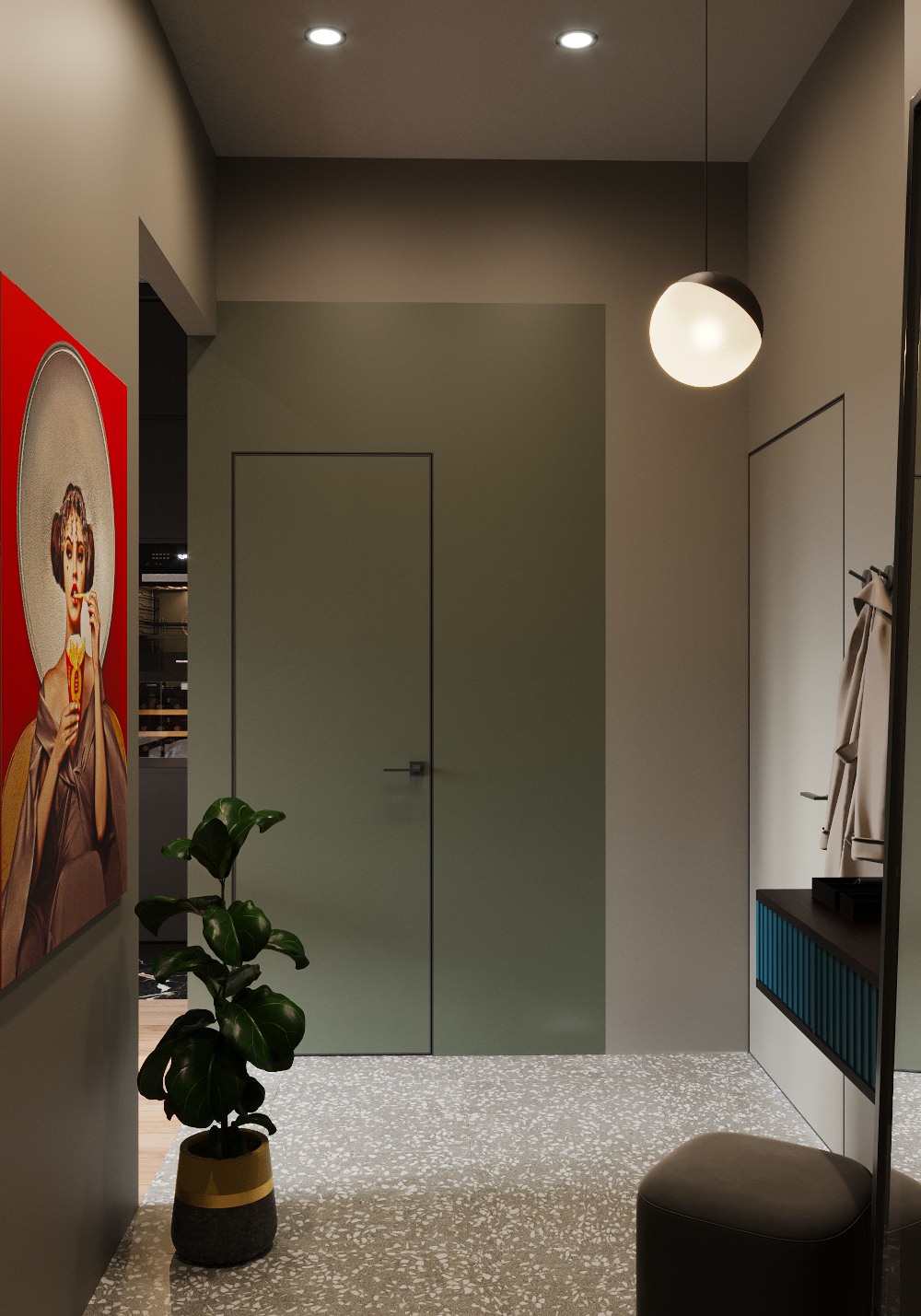 Минимализм в ЖК «Царская площадь»