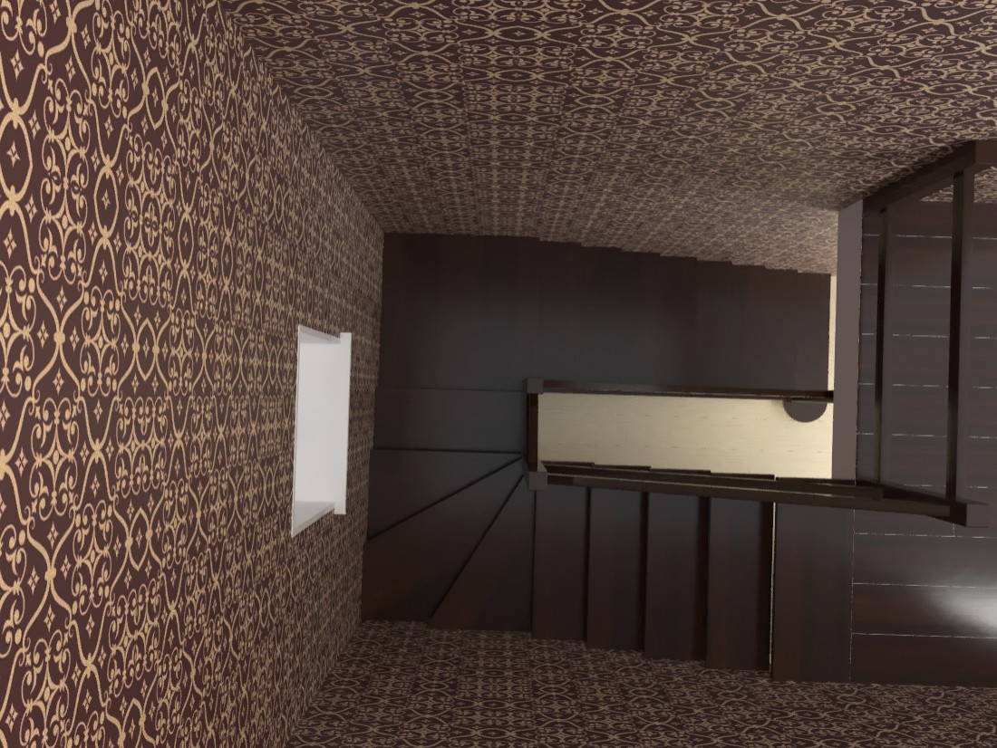 Лестница на второй этаж