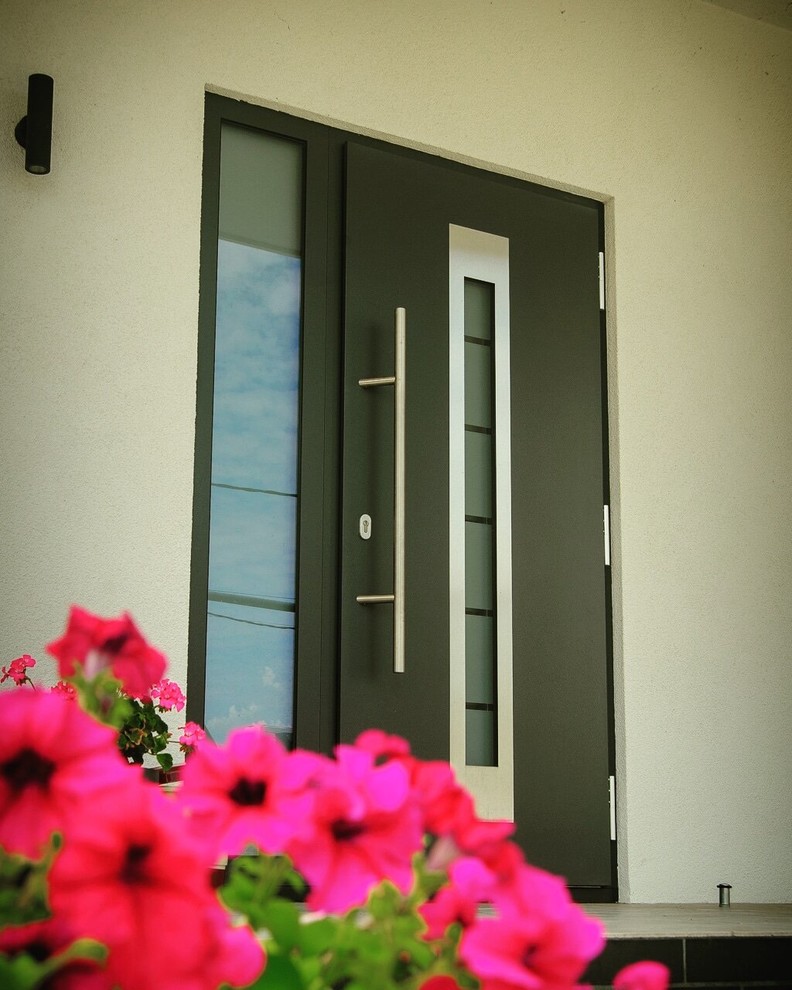 Секционные гаражные ворота и входные двери