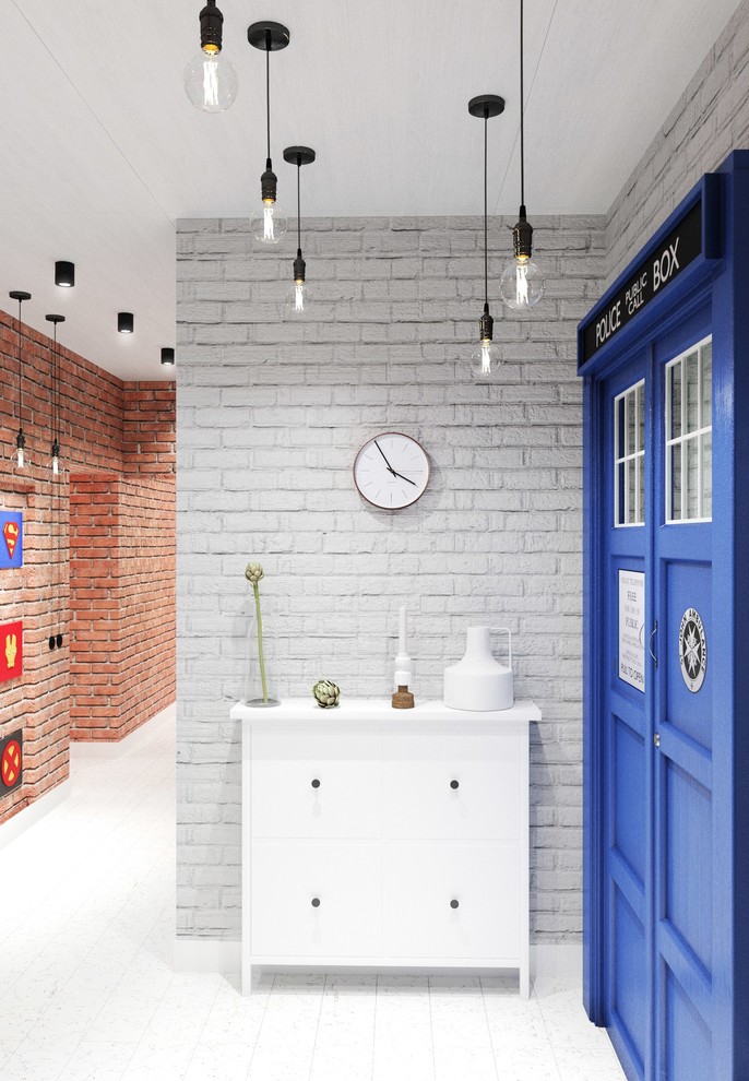 Квартира с "живым" кирпичем