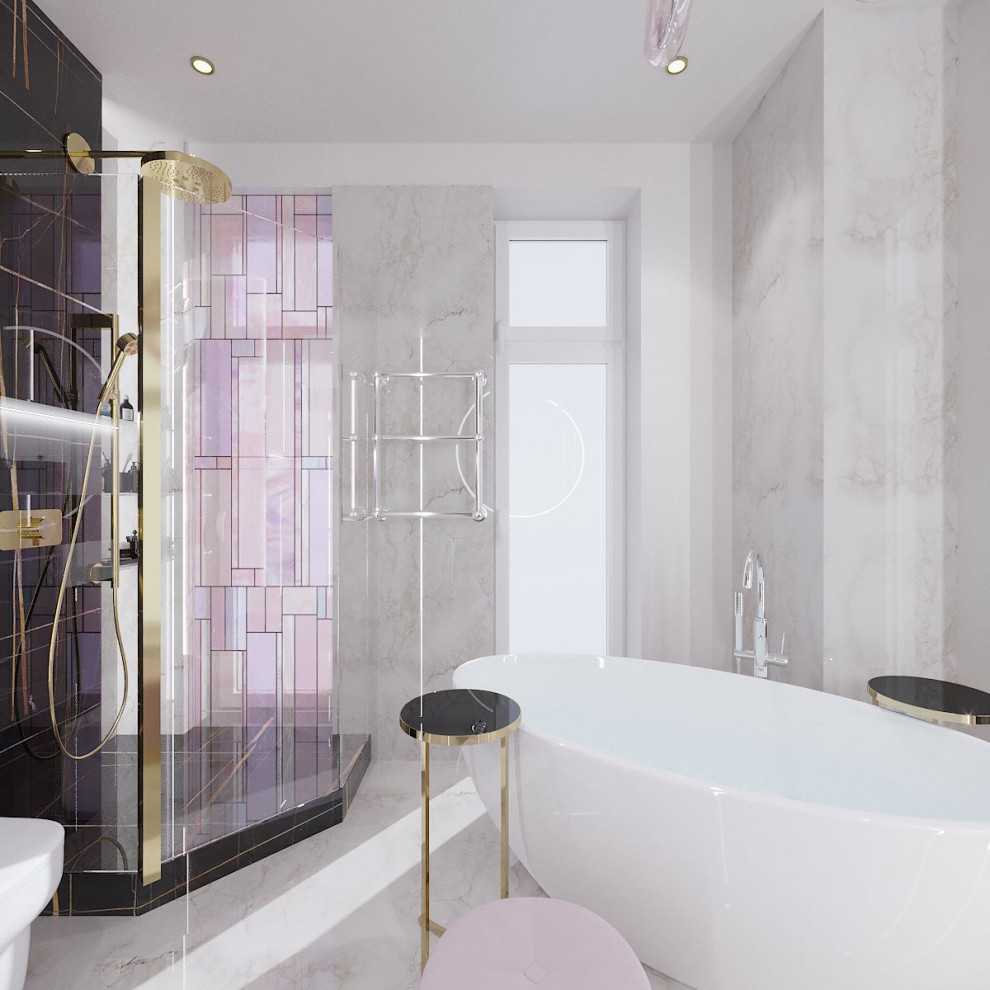 6-Room Apartment Design With 240 m² Floor Area