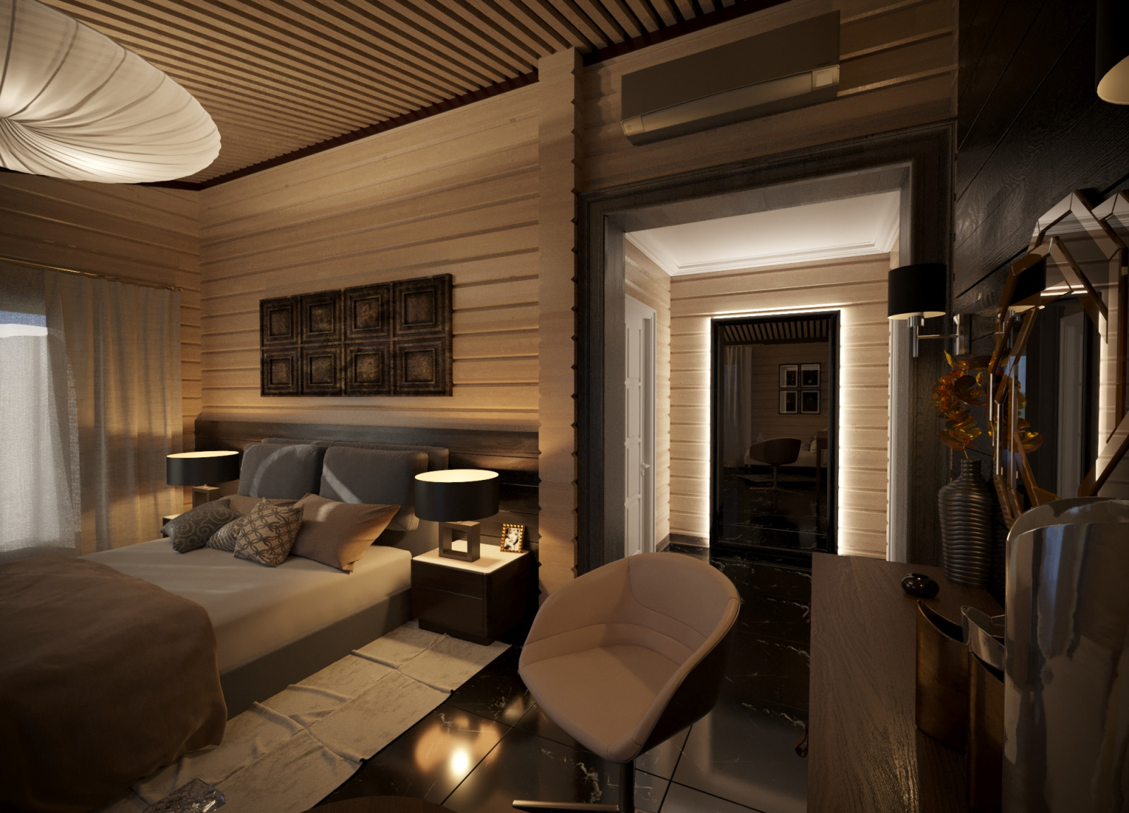 Первозванное интерьеры дома из клееного бруса