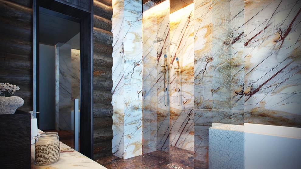 ДОМ ИЗ КАРЕЛЬСКОЙ СОСНЫ