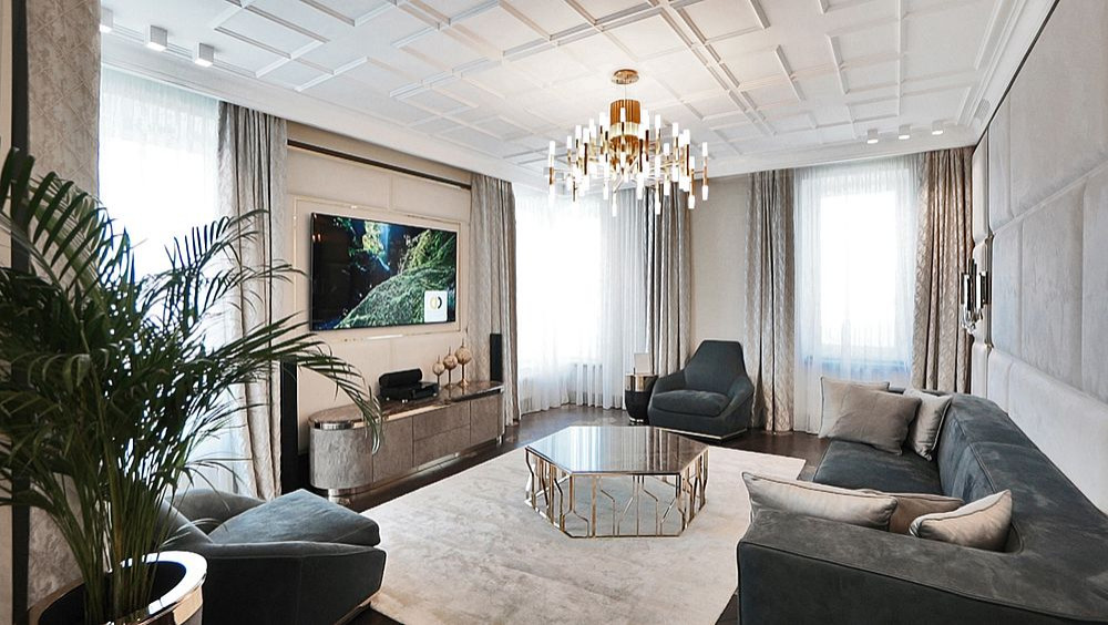 Ремонт трехкомнатной квартиры площадью 133 кв.м в ЖК «Долина Сетунь»