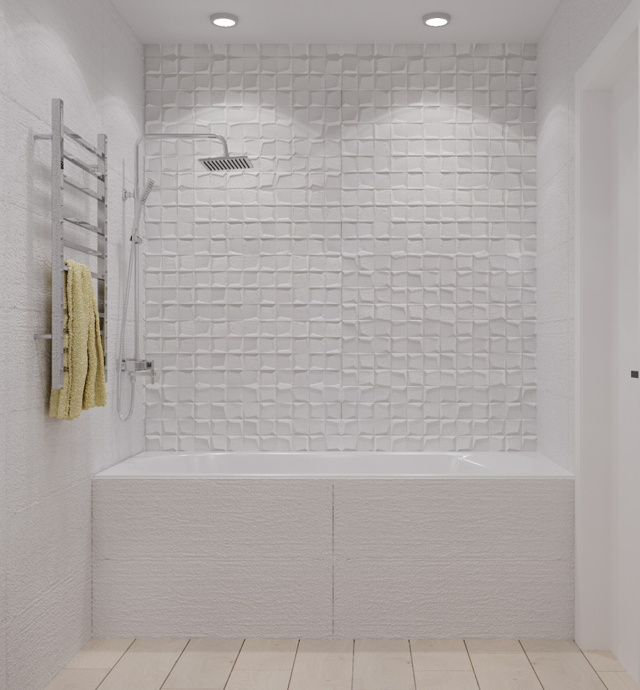 Частный дом «серые оттенки минимализма с современной классикой»