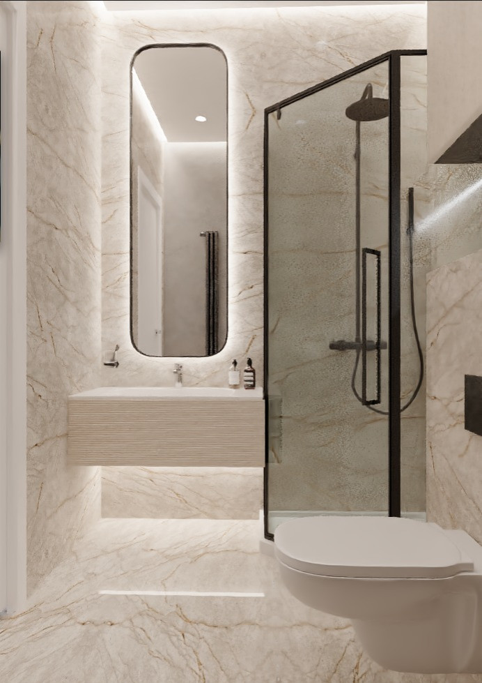 КВАРТИРА ЖК "ЗЕЛЕНЫЙ КВАРТАЛ" 105кв.м | 3DOM