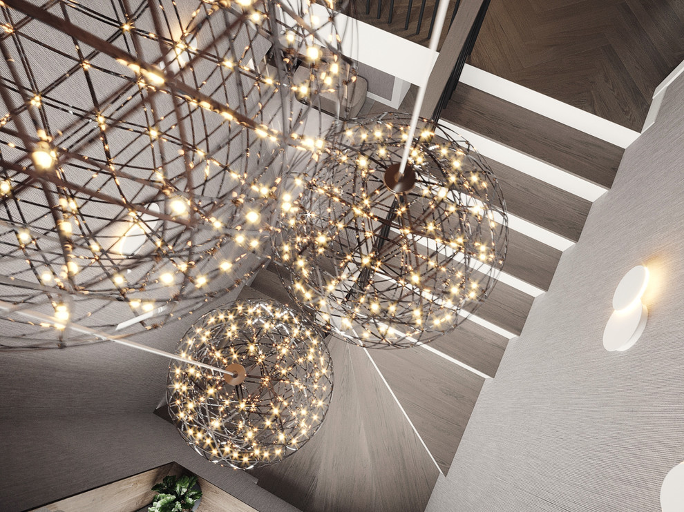 прихожая и лестница пос. хопилово