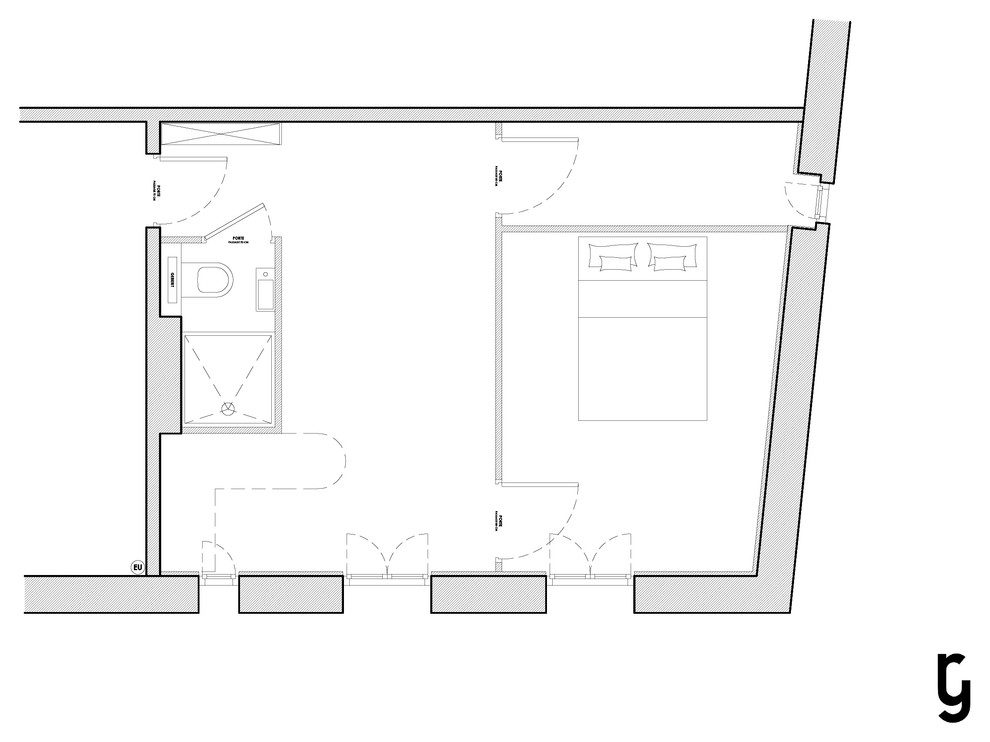 Houzz Франция: Небольшая парижская квартира в скандинавском стиле