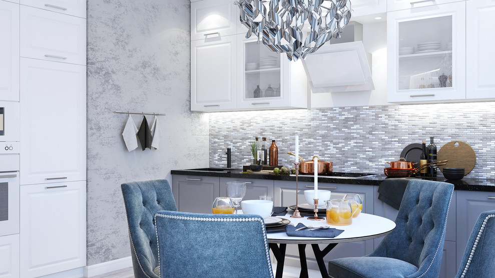 Квартира-студия, 54 кв.м, ЖК "Три капитана"