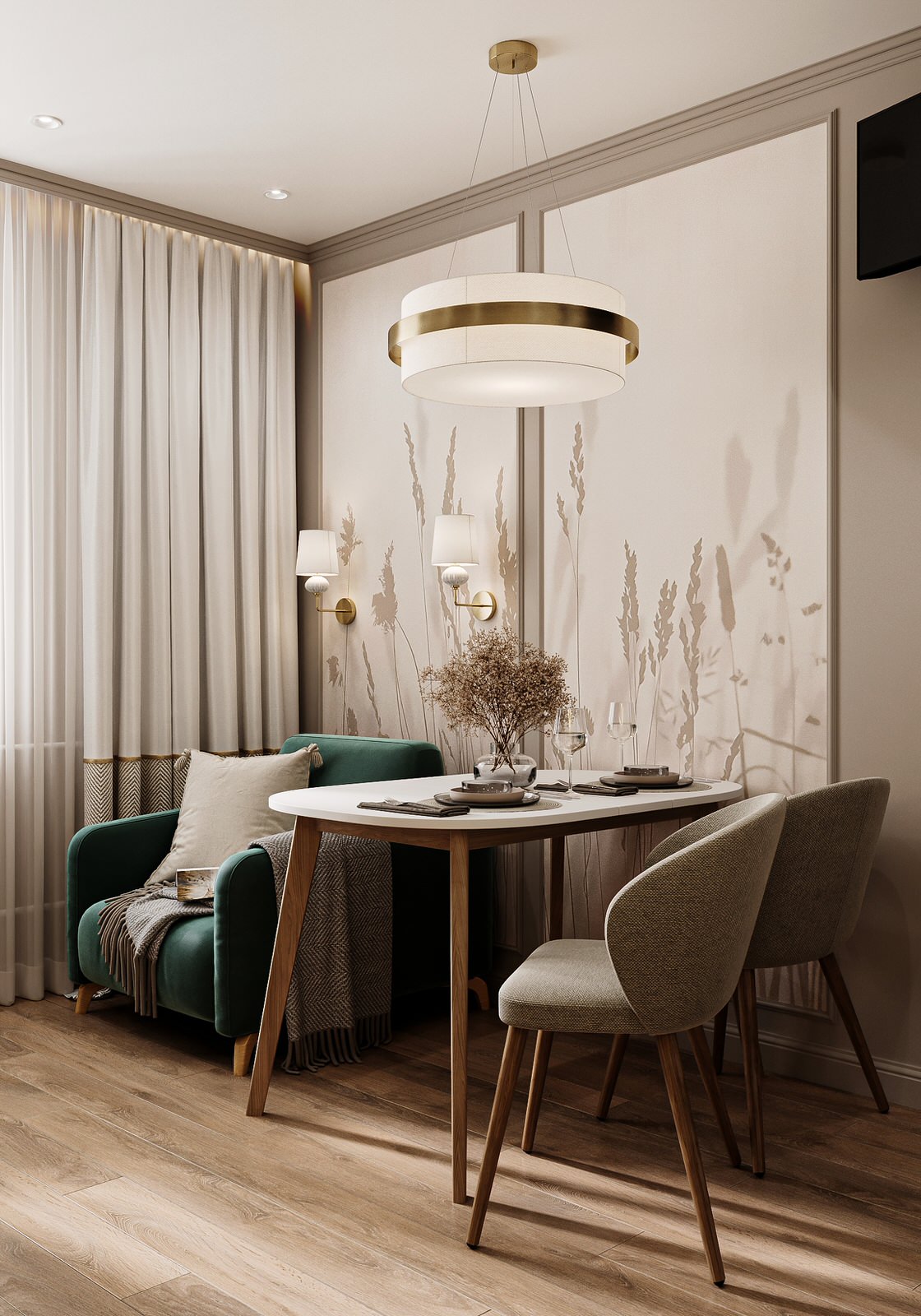 Интерьер квартиры в ЖК "Все свои"