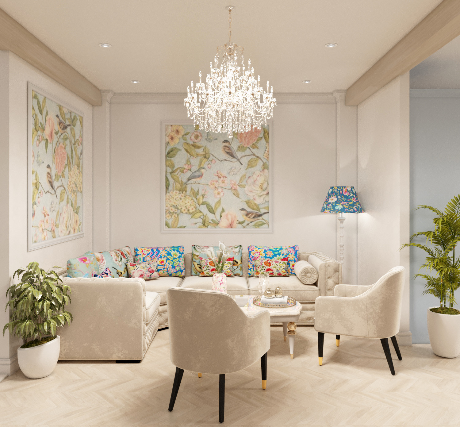 Interior Design in provice style