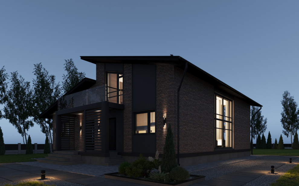 Проект Двухэтажного дома в Тульской области