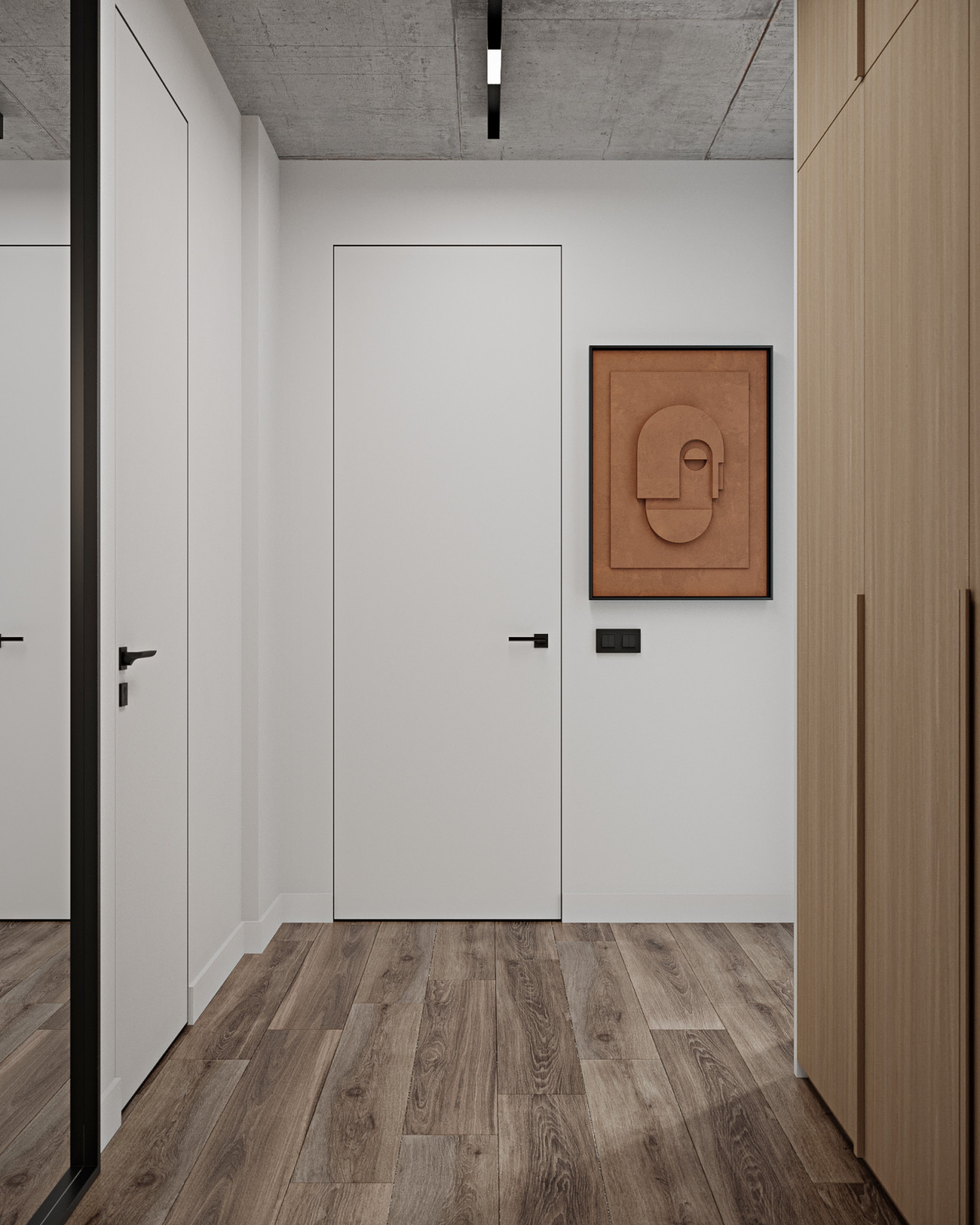 Однокомнатная квартира для молодой пары с собакой в ЖК Европейский