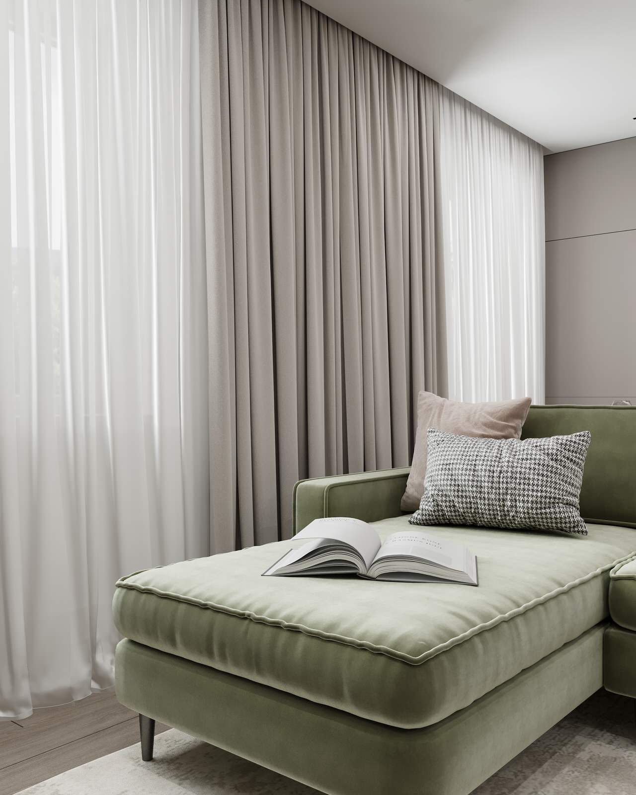 Дизайн интерьер квартиры в светлых тонах