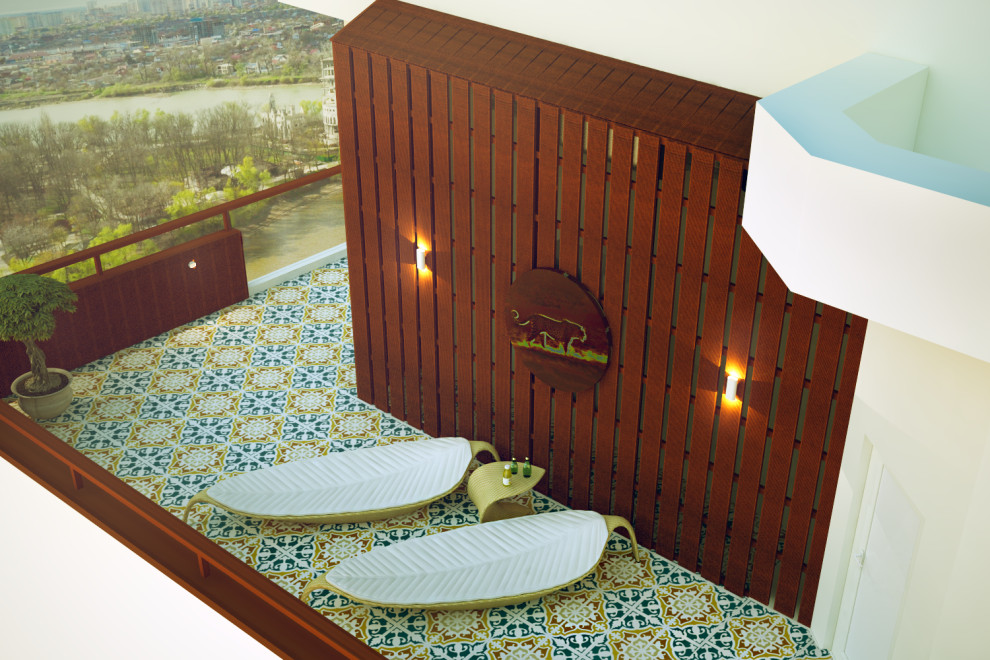 Квартира в стиле минимализм в ЖК Бригантина г. Краснодар